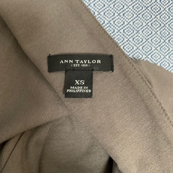 ANN TAYLOR Taupe Dress - Picture 10 of 16